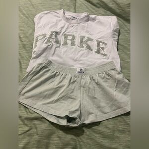 Parke Something Blue Pajama Set